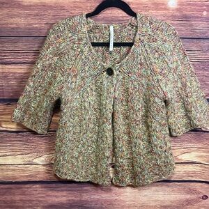 Leo & Nicole Multicolor Knit Cardigan